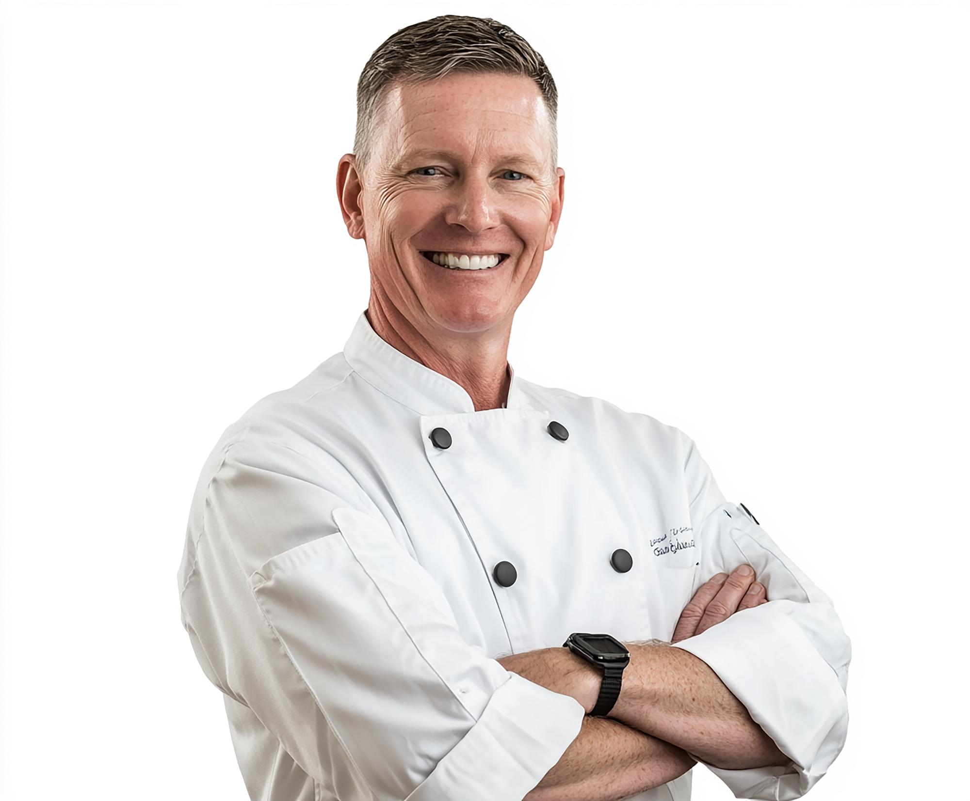 Ritratto chef Marco, specialista in cucina tradizionale